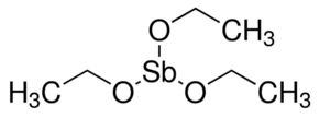 Antimony(III)ethoxide, colorless liquid, b.p. 95°C/11 mbar