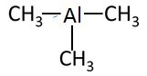 Trimethyl aluminium, pyrophopic, m.p.15°C