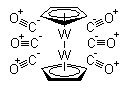 Cyclopentadienyl tungsten tricarbonyl dimers